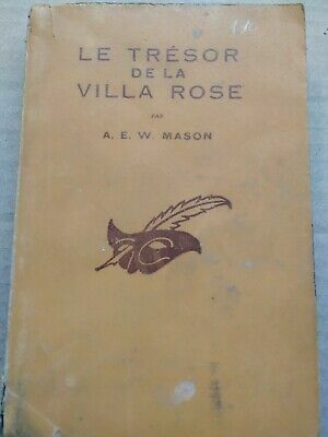 Seller image for A E W Mason Le Trsor de la Villa rose Le masque for sale by Dmons et Merveilles