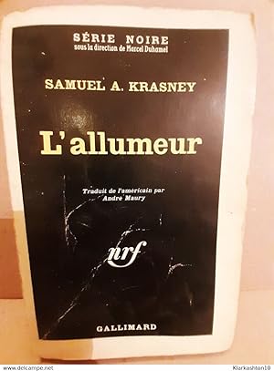 Bild des Verkufers fr Samuel a krasney l'allumeur Gallimard zum Verkauf von Dmons et Merveilles