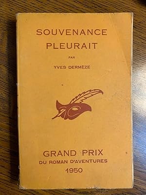 Seller image for Souvenance pleurait Librairie des champs lyses for sale by Dmons et Merveilles