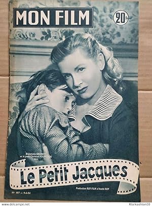 Seller image for Mon Film n 407 Le petit jacques 9 6 1954 for sale by Dmons et Merveilles