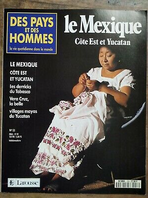 Image du vendeur pour Des Pays et Des Hommes n 53 Le Mexique Cte Est et Yucatan 1991 mis en vente par Dmons et Merveilles