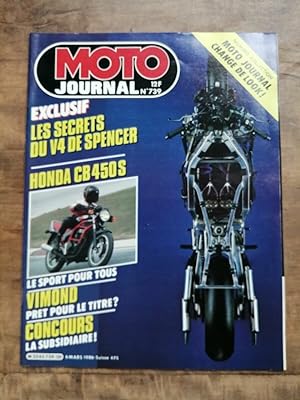 Moto Journal n 739 6 Mars 1986