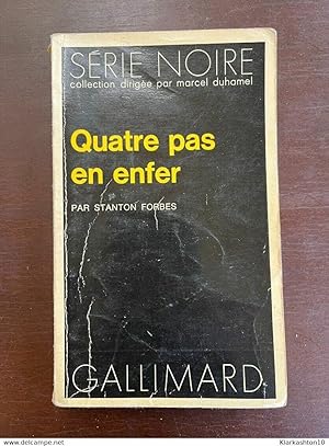 Imagen del vendedor de Quatre pas en enfer Gallimard a la venta por Dmons et Merveilles