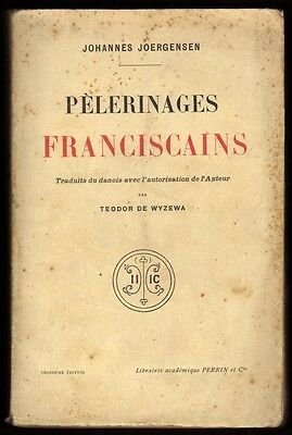 Imagen del vendedor de PELERINAGES FRANCISCAINS Librairie Perrin Religion a la venta por Dmons et Merveilles