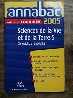 Image du vendeur pour Annabac Sciences de la Vie et de la Terre S Obligatoire et spcialit mis en vente par Dmons et Merveilles