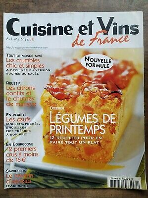 Cuisine et Vins de France Nº 85 avrilmai 2002