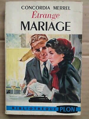 Seller image for trange Mariage Bibliothque plon for sale by Dmons et Merveilles