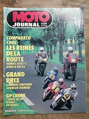 Moto Journal Nº 704 6 Juin 1985
