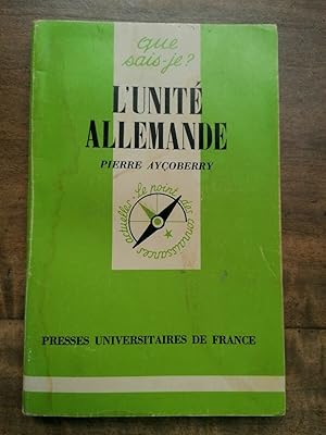 Image du vendeur pour lunit allemande mis en vente par Dmons et Merveilles