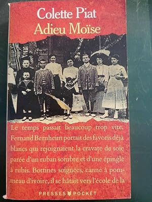 Seller image for Adieu Mose Presses pocket for sale by Dmons et Merveilles