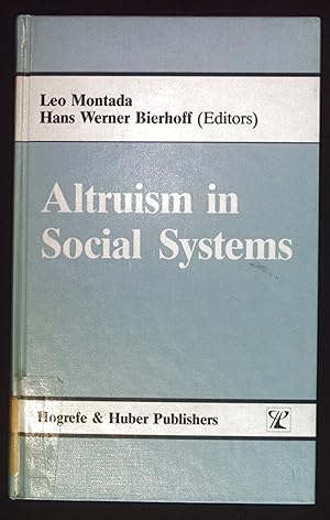 Seller image for Altruism in Social Systems. for sale by books4less (Versandantiquariat Petra Gros GmbH & Co. KG)