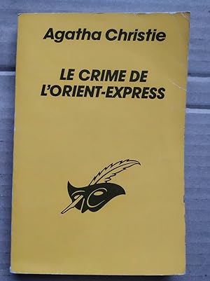 Image du vendeur pour Le crime de l'orient express Le masque mis en vente par Dmons et Merveilles