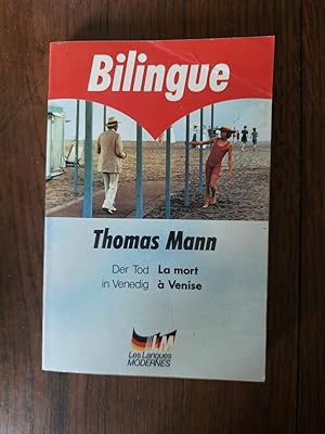 Seller image for Thomas Mann La Mort  Venise der Tod in venedig Bilingue fayard for sale by Dmons et Merveilles
