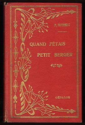 Seller image for Histoires Pour Guy Quand J'etais Petit Berger de GEDALGE for sale by Dmons et Merveilles