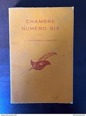 Image du vendeur pour j Chambre numro six Le masque mis en vente par Dmons et Merveilles