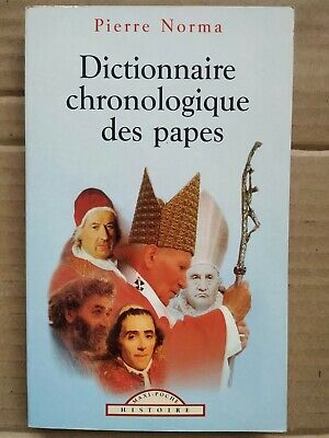 Seller image for Dictionnaire chronologique des papes maxi poche for sale by Dmons et Merveilles