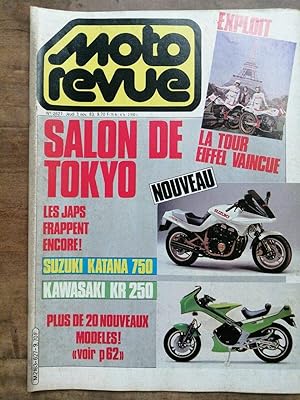 Moto Revue Nº 2627 Salon de Tokyo 3 Novembre 1983