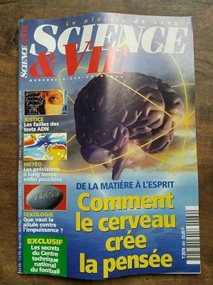 Science Vie Nº 969 Juin 1998