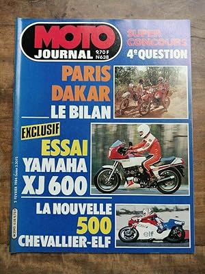 Moto Journal Nº 638 2 Février 1984