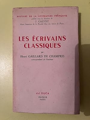 Imagen del vendedor de Les crivains classiques a la venta por Dmons et Merveilles