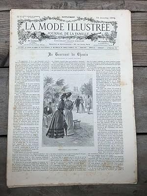Seller image for La mode illustre Journal de La famille 50 16 dcembre 1894 for sale by Dmons et Merveilles