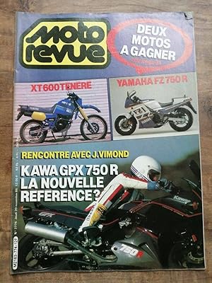 Moto Revue Nº 2774 20 Novembre 1986