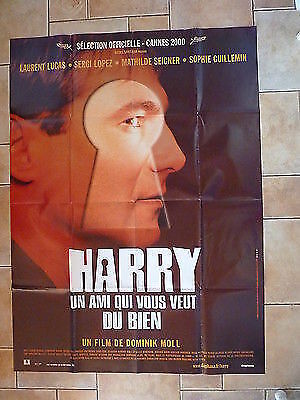 Affiche 120 X 160 HARRY UN AMI QUI VOUS VEUT DU BIEN Sergi Lopez Laurent Cantet