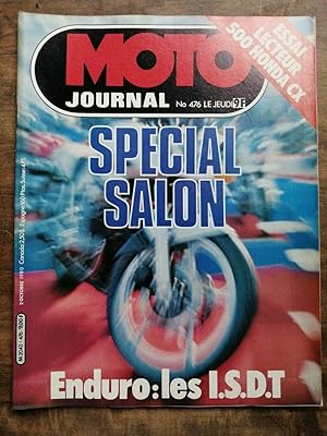 Moto Journal Nº 476 2 Octobre 1980