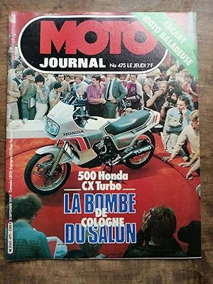 Moto Journal Nº 475 25 Septembre 1980