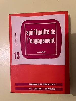 Seller image for Spiritualit de l'engagement for sale by Dmons et Merveilles