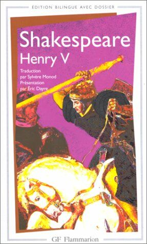 Seller image for Henry V. Edition Bilingue Avec Dossier for sale by Dmons et Merveilles