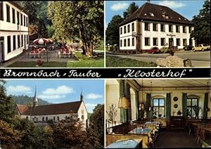 Seller image for Ansichtskarte / Postkarte Bronnbach Reicholzheim Wertheim im Main Tauber Kreis, Gasthaus Pension Klosterhof, Inneres - Inh. E. Heyne for sale by akpool GmbH