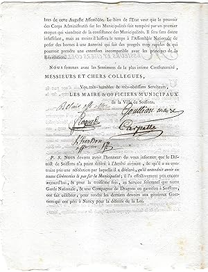 Documents authentiques concernant Soissons