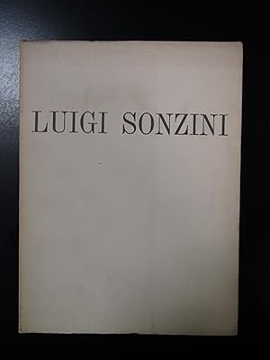 Luigi Sonzini. A cura di Yoris Skinas. Diarcon 1975