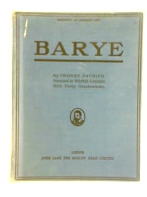 Bild des Verkufers fr Louis Barye zum Verkauf von World of Rare Books