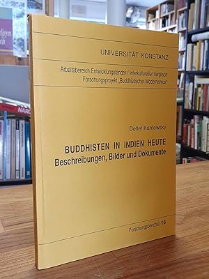 Seller image for Buddhisten in Indien heute - Beschreibungen, Bilder und Dokumente, for sale by Antiquariat Orban & Streu GbR
