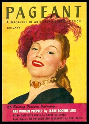 Seller image for PAGEANT - January 1945 for sale by W. Fraser Sandercombe