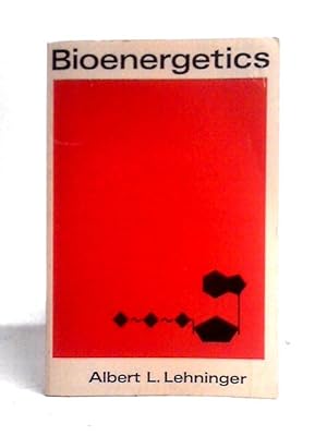 Imagen del vendedor de Bioenergetics a la venta por World of Rare Books