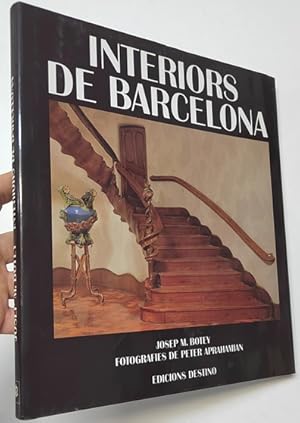 Imagen del vendedor de Interiors de Barcelona a la venta por Librera Mamut