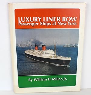 Bild des Verkufers fr Luxury Liner Row Passenger Ships at New York zum Verkauf von Peak Dragon Bookshop 39 Dale Rd Matlock
