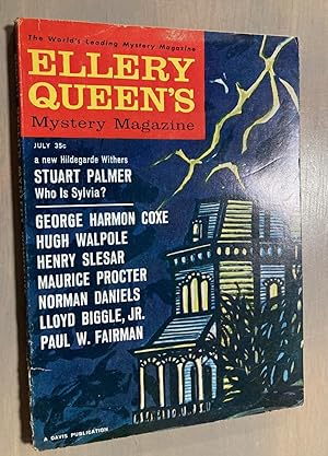 Immagine del venditore per Ellery Queen's Mystery Magazine July 1961 venduto da biblioboy