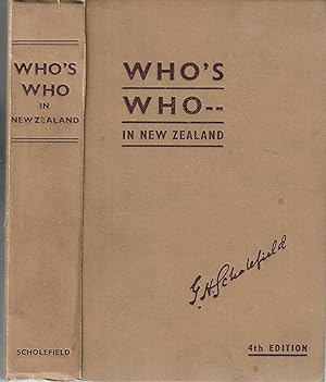 Who's Who in New Zealand and the Western Pacific