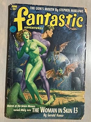 Imagen del vendedor de Fantastic Adventures June 1952 Vol. 14 No. 6 a la venta por biblioboy