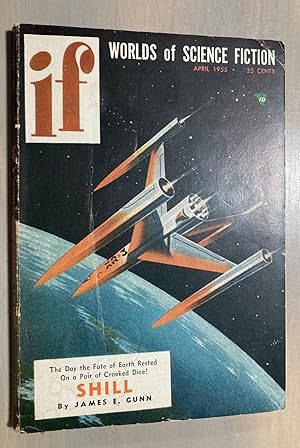 Imagen del vendedor de IF Worlds of Science Fiction April 1955 a la venta por biblioboy