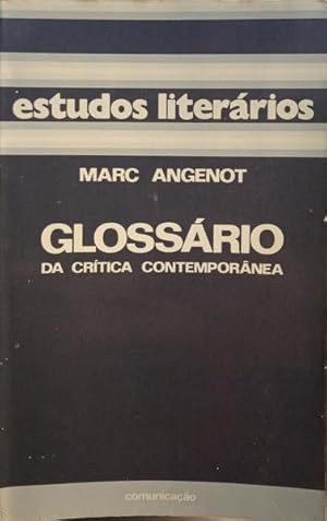 Imagen del vendedor de GLOSSRIO DA CRTICA CONTEMPORNEA. a la venta por Livraria Castro e Silva