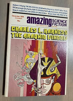 Bild des Verkufers fr Amazing Science Fiction December 1974 zum Verkauf von biblioboy