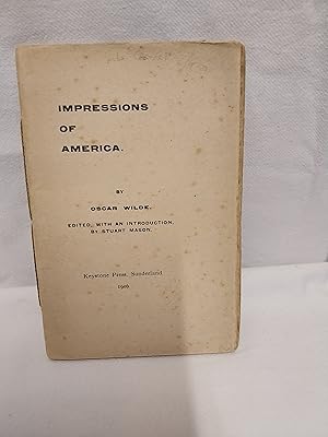 Seller image for Impressions of America for sale by Gemini-Books