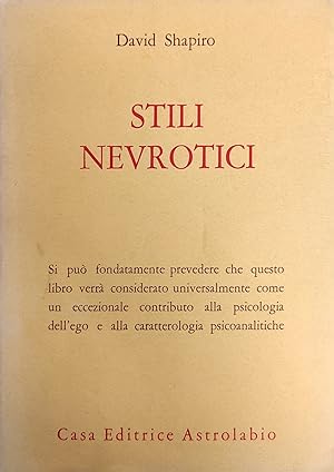 STILI NEVROTICI