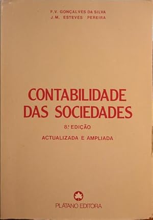 Bild des Verkufers fr CONTABILIDADE DAS SOCIEDADES. [8. EDIO] zum Verkauf von Livraria Castro e Silva