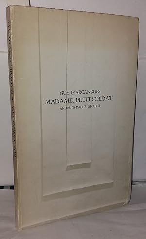 Seller image for MADAME PETIT SOLDAT for sale by Librairie Albert-Etienne